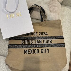 Dior Cruise 2024 VIP only tote bag